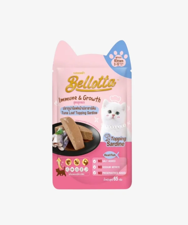 Bullota Kitten Tuna Loaf Topping Sardine 65g